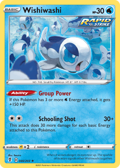 Wishiwashi 46/203 — Evolving Skies
