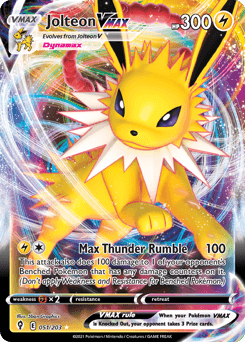 Jolteon VMAX 51/203 — Evolving Skies