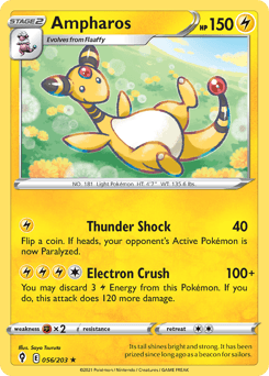 Ampharos 56/203 — Evolving Skies