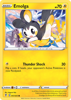 Emolga 57/203 — Evolving Skies