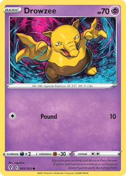 Drowzee 61/203 — Evolving Skies