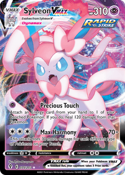 Sylveon VMAX 75/203 — Evolving Skies