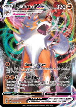 Lycanroc VMAX 92/203 — Evolving Skies