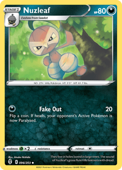 Nuzleaf 96/203 — Evolving Skies