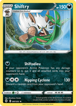 Shiftry 97/203 — Evolving Skies