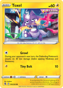 Toxel 106/264 — Fusion Strike