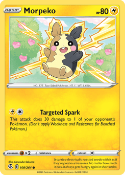 Morpeko 109/264 — Fusion Strike