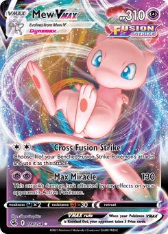 Mew VMAX 114/264 — Fusion Strike