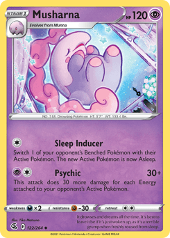 Musharna 122/264 — Fusion Strike