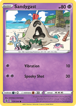 Sandygast 125/264 — Fusion Strike