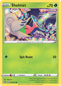 Shelmet 13/264 — Fusion Strike