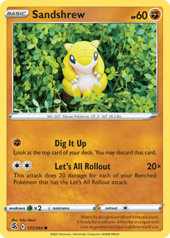 Sandshrew 131/264 — Fusion Strike
