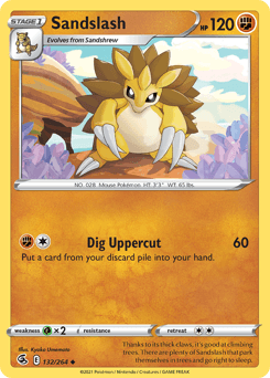 Sandslash 132/264 — Fusion Strike