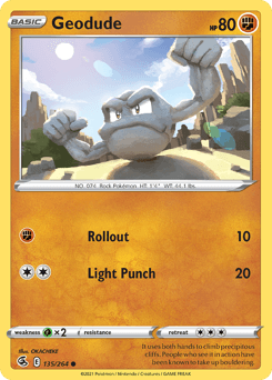 Geodude 135/264 — Fusion Strike
