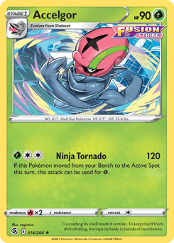 Accelgor 14/264 — Fusion Strike