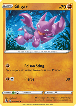 Gligar 140/264 — Fusion Strike