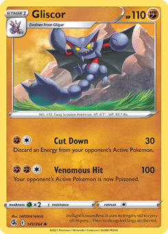 Gliscor 141/264 — Fusion Strike