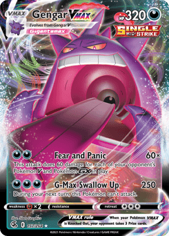 Gengar VMAX 157/264 — Fusion Strike
