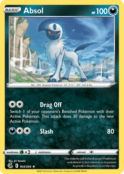 Absol 164/264 — Fusion Strike