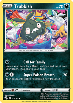 Trubbish 168/264 — Fusion Strike
