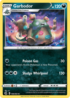 Garbodor 169/264 — Fusion Strike