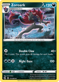 Zoroark 171/264 — Fusion Strike