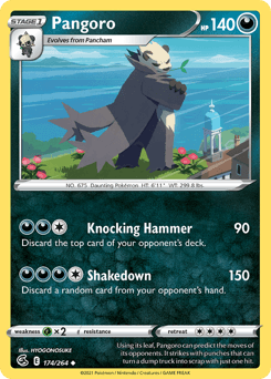 Pangoro 174/264 — Fusion Strike