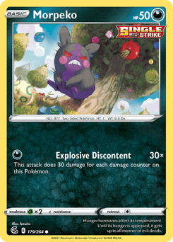 Morpeko 179/264 — Fusion Strike