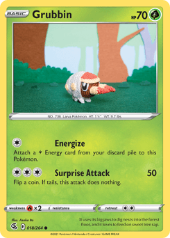 Grubbin 18/264 — Fusion Strike