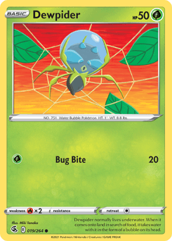 Dewpider 19/264 — Fusion Strike