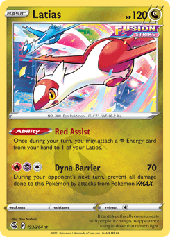 Latias 193/264 — Fusion Strike