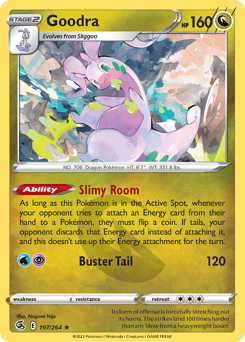 Goodra 197/264 — Fusion Strike