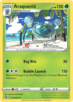 Araquanid 20/264 — Fusion Strike