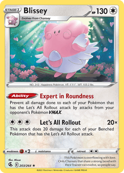 Blissey 203/264 — Fusion Strike
