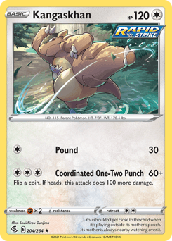 Kangaskhan 204/264 — Fusion Strike