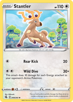 Stantler 208/264 — Fusion Strike