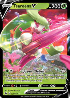 Tsareena V 21/264 — Fusion Strike