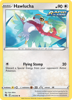 Hawlucha 216/264 — Fusion Strike