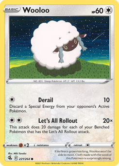 Wooloo 221/264 — Fusion Strike