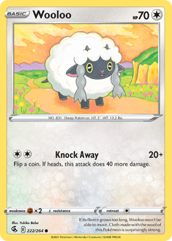 Wooloo 222/264 — Fusion Strike