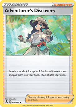Adventurer's Discovery 224/264 — Fusion Strike