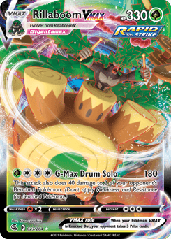 Rillaboom VMAX 23/264 — Fusion Strike