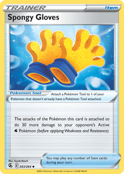 Spongy Gloves 243/264 — Fusion Strike