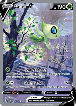 Celebi V 245/264 — Fusion Strike
