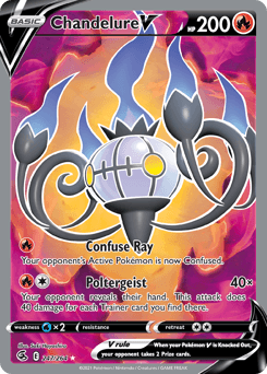 Chandelure V 247/264 — Fusion Strike