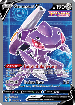 Genesect V 254/264 — Fusion Strike