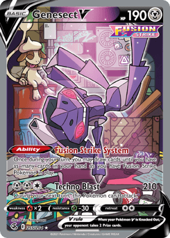 Genesect V 255/264 — Fusion Strike