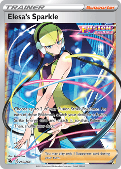 Elesa's Sparkle 260/264 — Fusion Strike