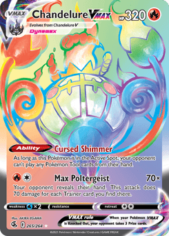 Chandelure VMAX 265/264 — Fusion Strike