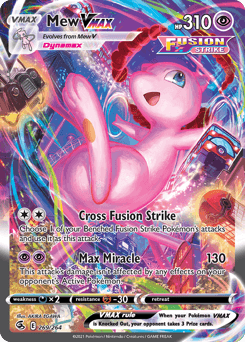 Mew VMAX 269/264 — Fusion Strike